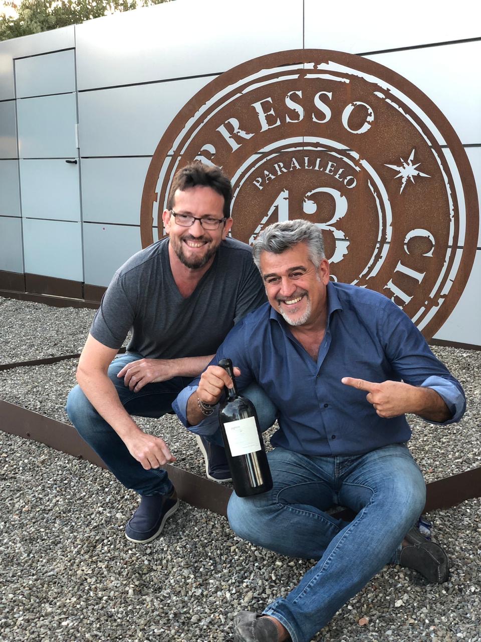 Martín Iglesias e Roberto Cipresso, fondatori di Oria